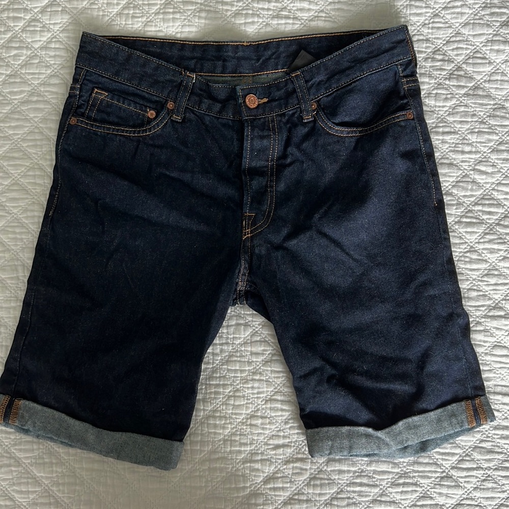 Men's denim shorts